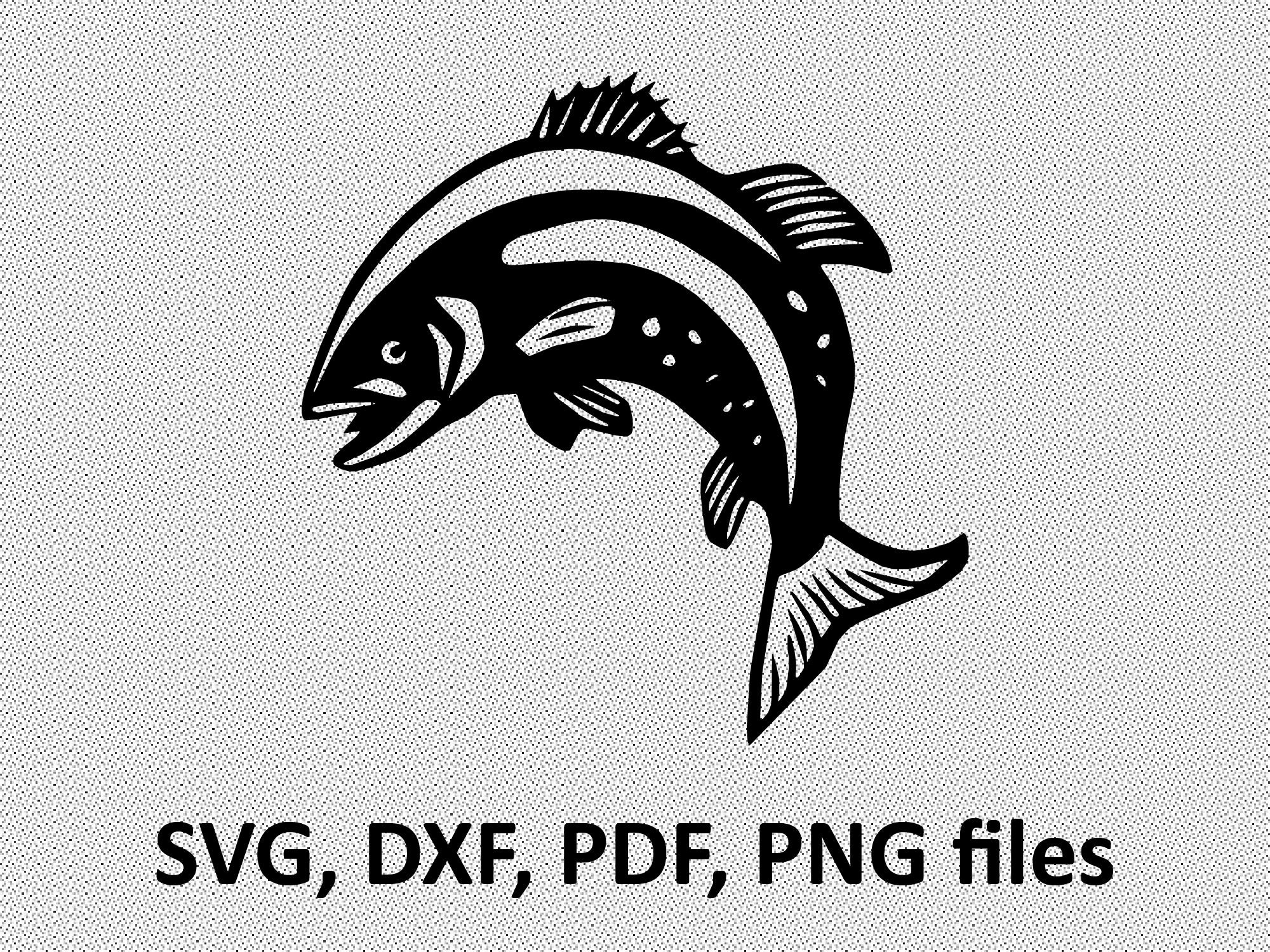 Download Fish Cut File Sea Bass Svg