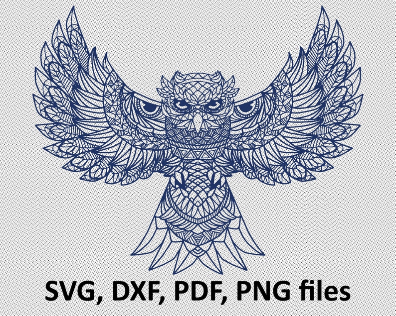 Download Owl Mandala SVG Owl SVG Mandala Owl SVG Digital Cutting | Etsy