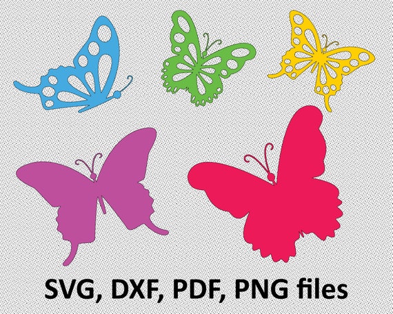 Download Butterfly Svg For Cricut Silhouette Butterfly Silhouette Etsy