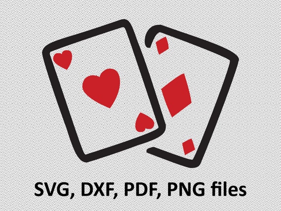 Download Playing Cards Svg Playing Cards Clipart Playing Cards Cut Etsy