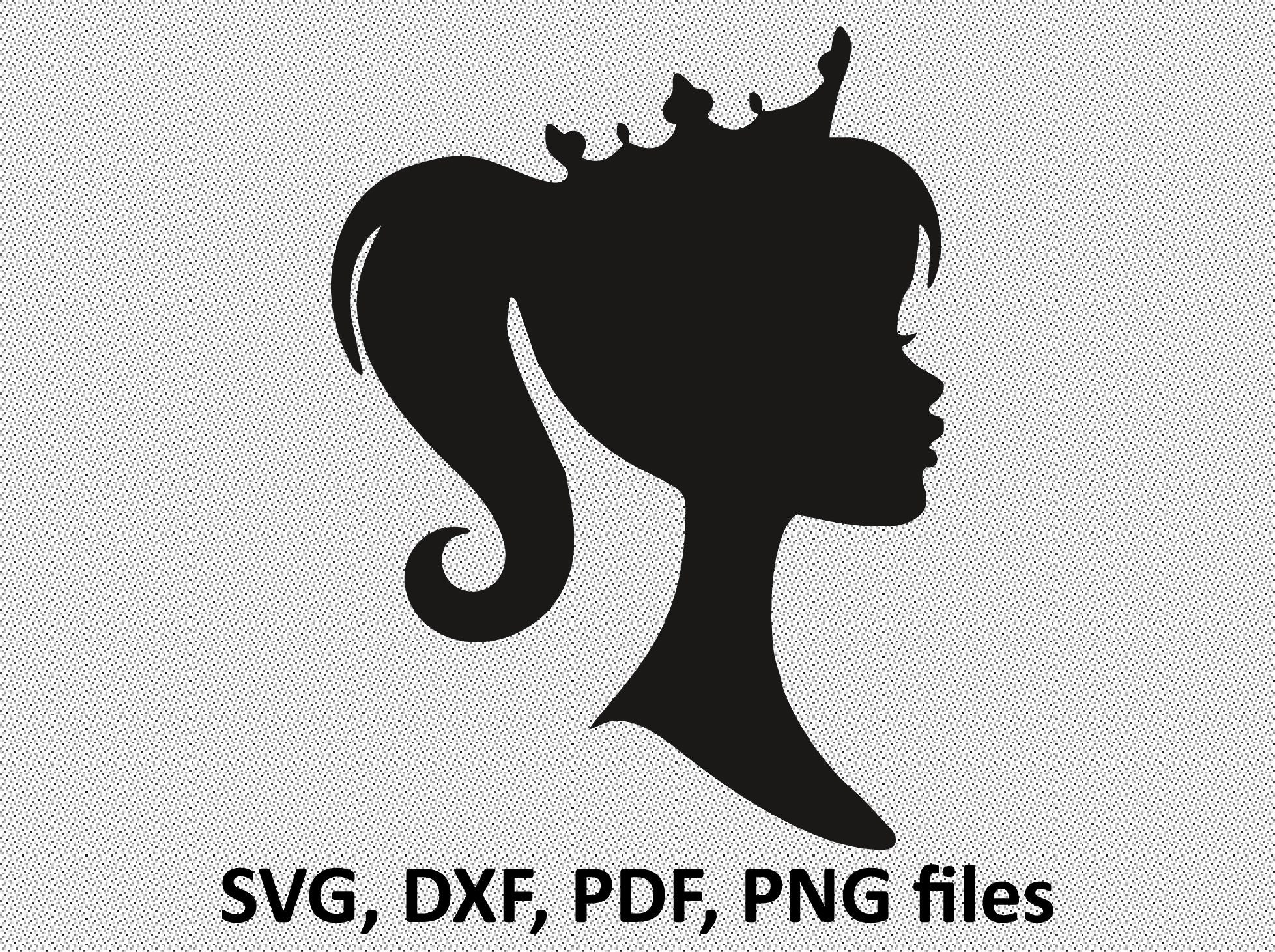 Barbie Svg Free barbie princess svg barbie head silhouette barbie silhoue.....