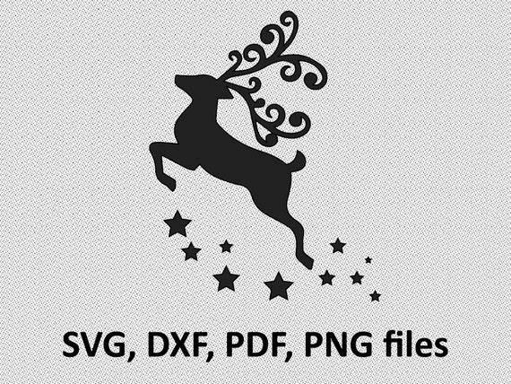 Download Reindeer Svg Reindeer Svg Cut File Deer Svg File Deer Cut Files Deer Silhouette Reindeer Cut Files Deer Cricut Deer Clipart Dxf