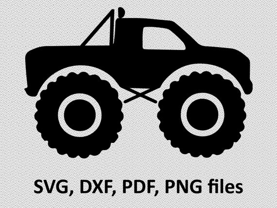 Download Truck Svg Monster Truck Svg Boy Truck Svg Truck Dxf Etsy