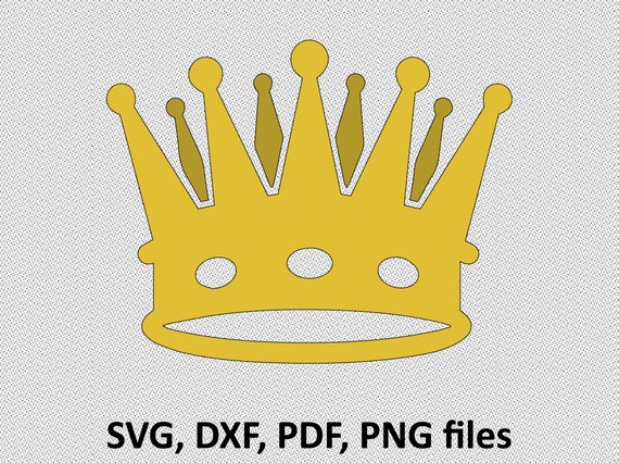 Download Free King Crown Svg Cutting File Crown Clipart Crown Silhouette Etsy SVG Cut Files