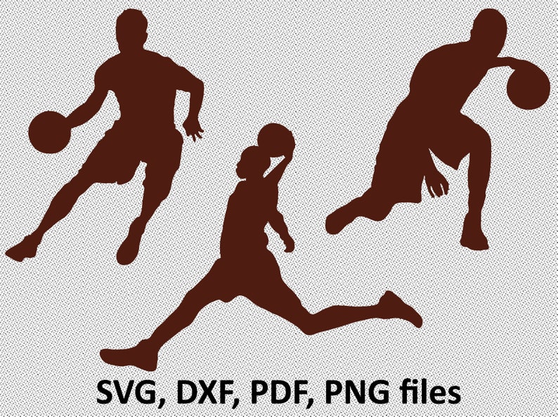 Download Svg Files For Silhouette Basketball Player Silhouette Basketball Clipart Basketball Svg Files Sports Clip Art Cut Files For Cricut Kits Kits How To Foodoke Com