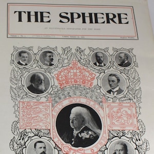 The Sphere; An Illustrated Newspaper for the Home, Vol. I, Jan 27 June 30, 1900.
