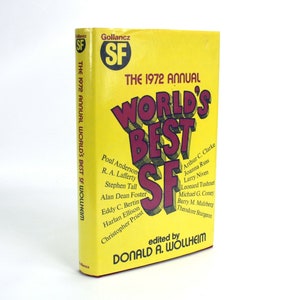 The 1972 Annual Worlds Best SF (Science Fiction) ed Donald Wollheim 1. Ausgabe