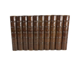 The Life of Samuel Johnson, LL.D., Including A Journal of His Tour to the Hebrides, James Boswell, 1835, 10 Volume Set complete