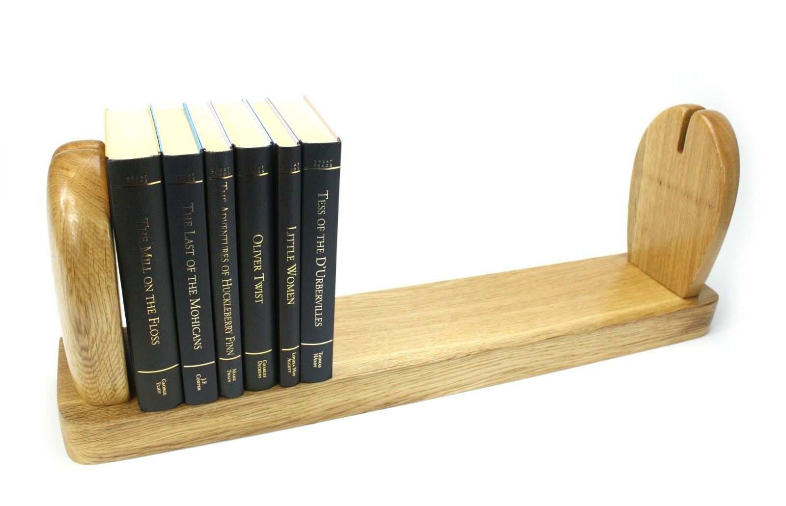 Metal Book Stand With Mirror Illusion. Book Ends 