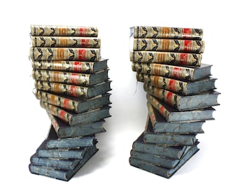 Sir Walter Scott, The Waverley Novels Centenary Edition set, exceptional 1871 fine Zaehnsdorf binding. 25 Volumes complete.