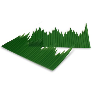 Japanese Sushi Bento Baran Food Dividers Pack - 300 green pieces