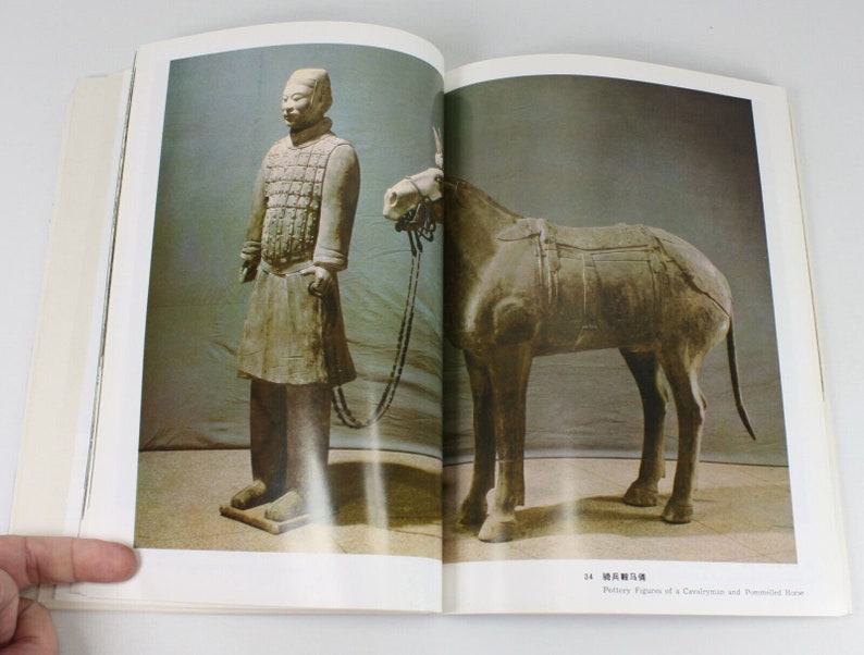 Terra Cotta Warriors and Horses at the Tomb of Qin Shi Huang, Chinese and English. image 4