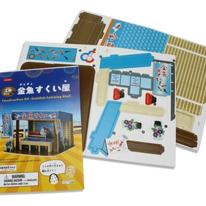 Japanse kaartenbouwset Puzzels Goudvisvangst kraam