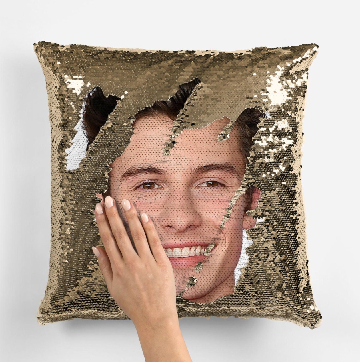 SHAWN MENDES Fan Sequin Pillowcase - Etsy