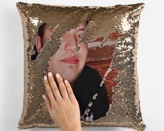 SAL VULCANO - Funny Sal Meme Fan Sequin Pillowcase