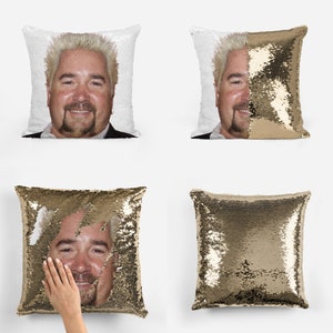 GUY FIERI Fan Sequin PIllowcase image 3