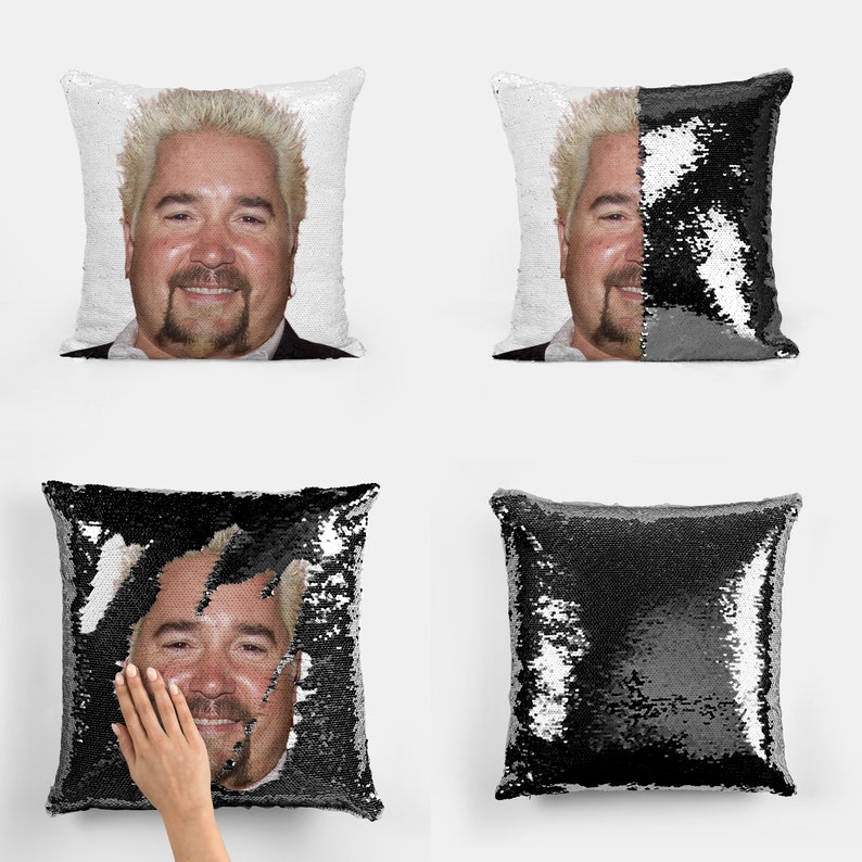 GUY FIERI Fan Sequin PIllowcase image 2