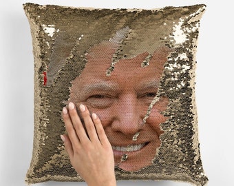 DONALD TRUMP - Trump Sequin Pillowcase