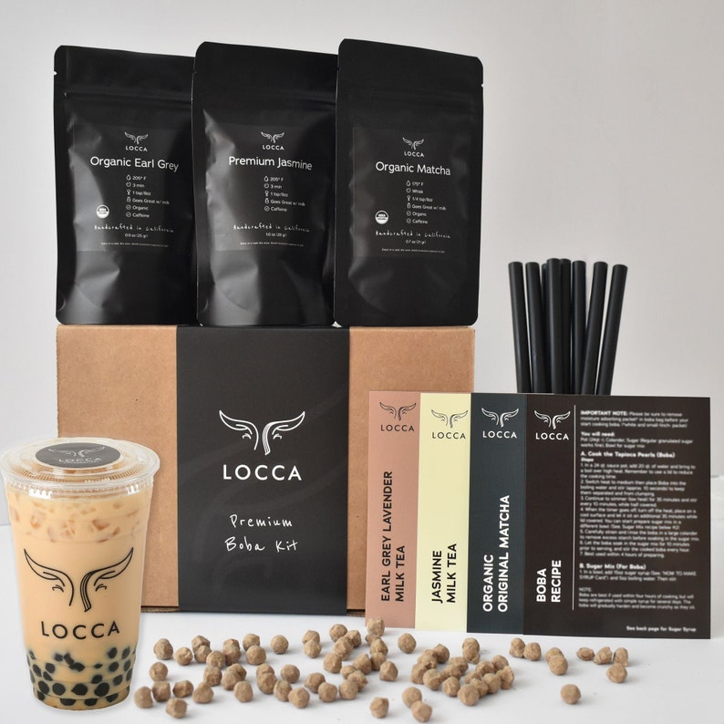 etsy bubble tea kit