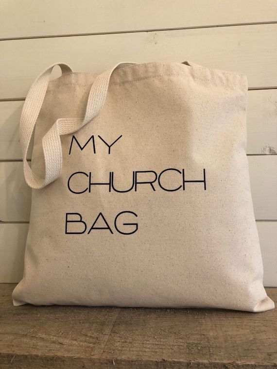 church tote bags