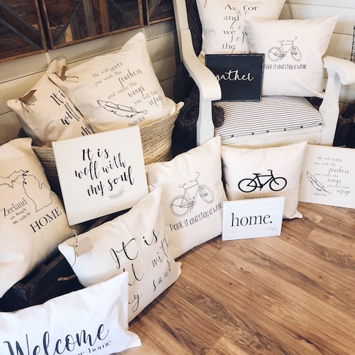 Throw Pillow, Decorative Pillow, Pillow Cover, for We Walk by