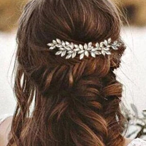 ZIA - Sparkling Bridal Rhinestone Hair Jewelry/ Bridesmaid headpiece / wedding jewelry