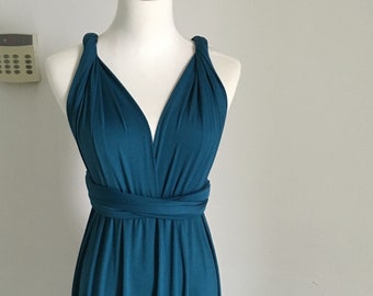 teal colored dresses