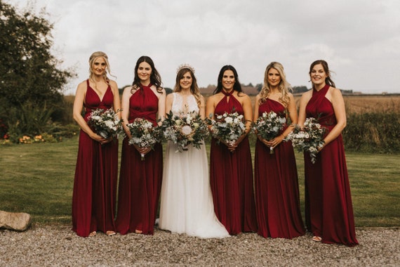 burgundy maternity bridesmaid dresses uk Simple Off-Shoulder Ruffle Maternity Dress for Special Occasions