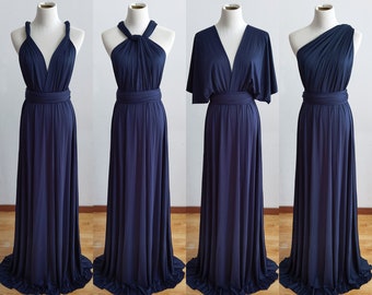 Blue Cape Dress for Women, Midi Elegant Wedding Guest Dress