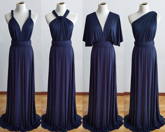 Midnight blue shop infinity dress