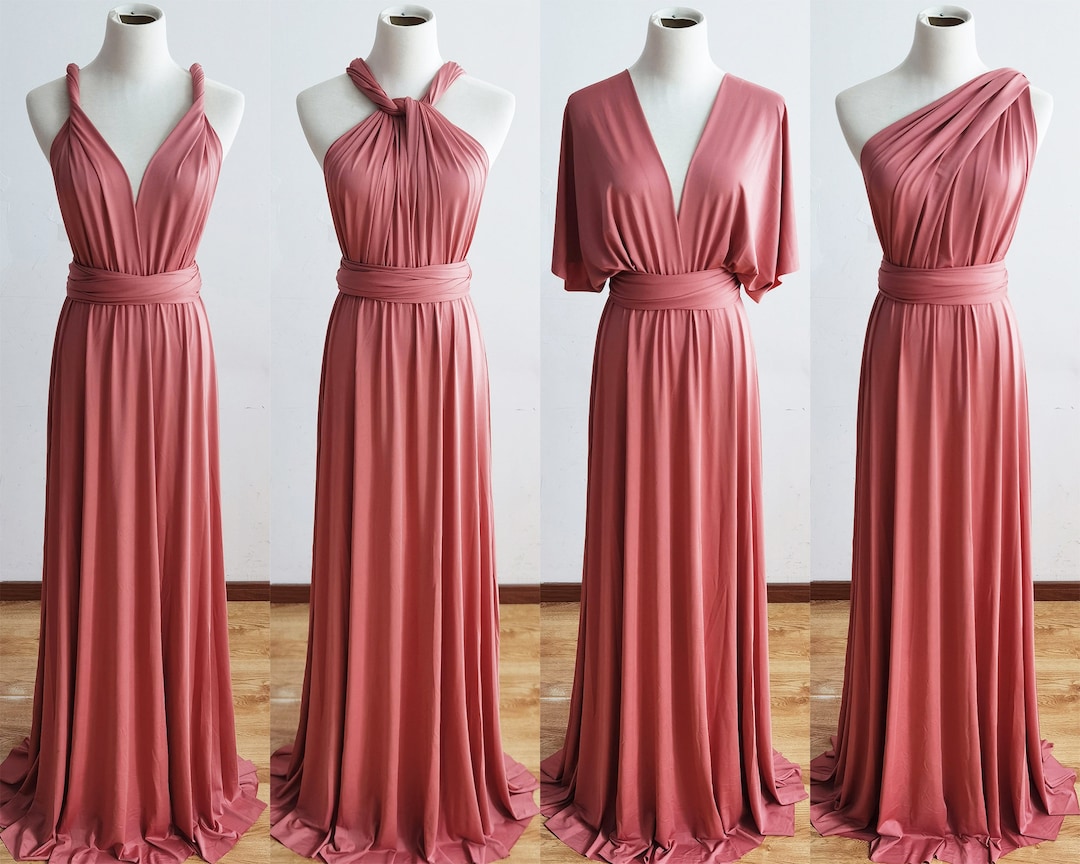 CINNAMON ROSE Infinity Dress Bridesmaid Dress Convertible - Etsy
