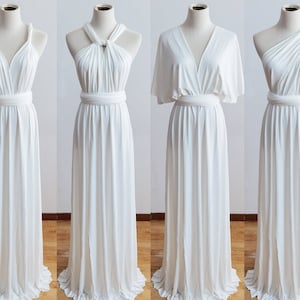 infinity dress above the knee length One Size (S to XL) / Gold