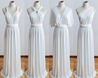 Infinity Dress White - Etsy