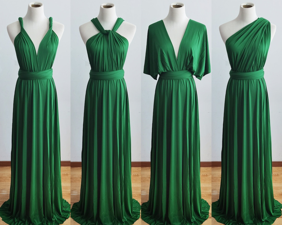 KELLY GREEN Infinity Dress, Bridesmaid Dress, Multiway Bridesmaid