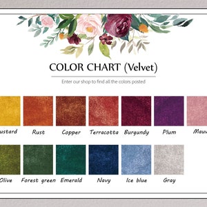 color swatches for bridesmaid dresses Free bridesmaid dress swatches in green and red shades