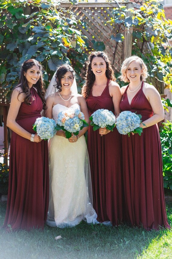 plus size infinity bridesmaid dress