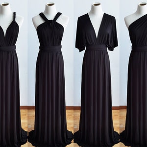 red and black graduation dress MULTIWAY GOWN main image 1
