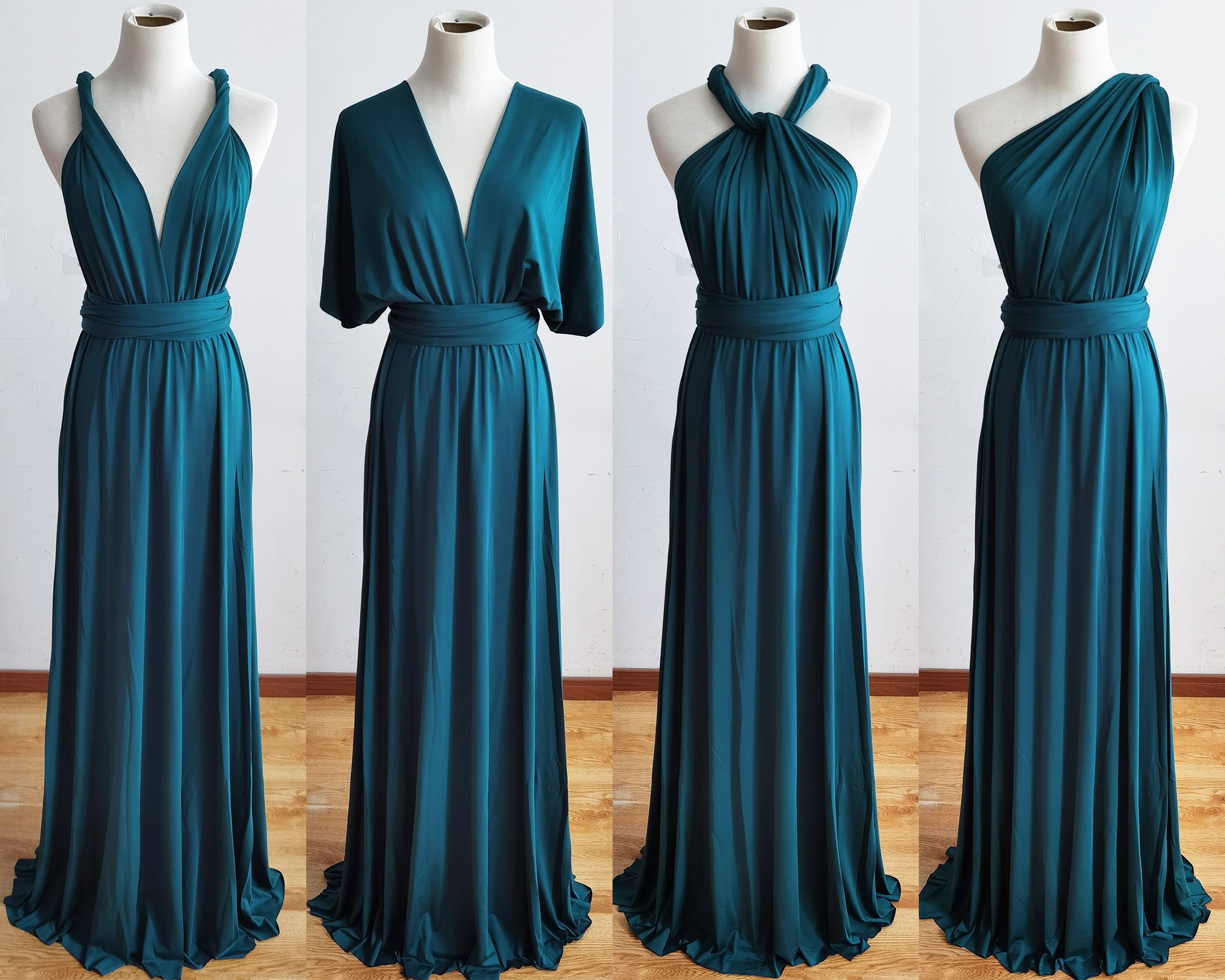 teal dresses