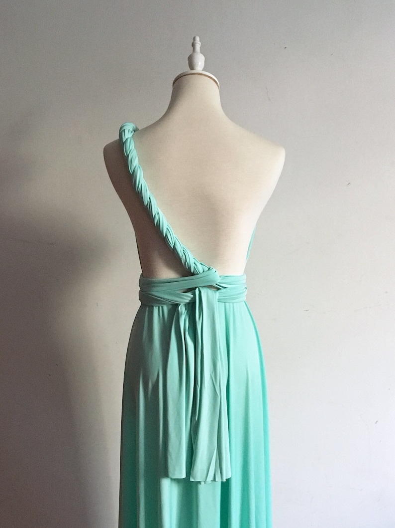 Short Infinity Bridesmaid Dress Convertible Bridesmaid Dress Multi-way Dress Maternity Dress Floor Length Evening Dress Plus Size