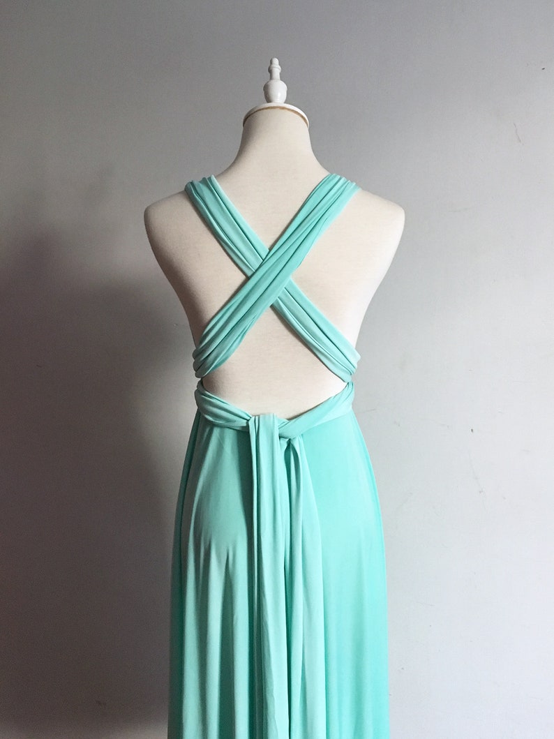 Short Infinity Bridesmaid Dress Convertible Bridesmaid Dress Multi-way Dress Maternity Dress Floor Length Evening Dress Plus Size