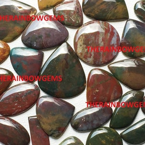 Bloedsteen cabochon, natuurlijke bloedsteen edelsteen, groothandel, bloedsteen kristalsteen, handgemaakt gepolijst gebruik voor sieraden