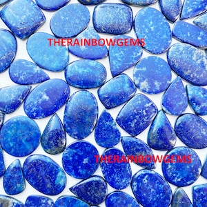 Lapis lazuli cabochon, natuurlijke lapis lazuli, helende steen, groothandel, lapiskristallen voor zilveren hanger, gebruik voor sieraden, losse steen