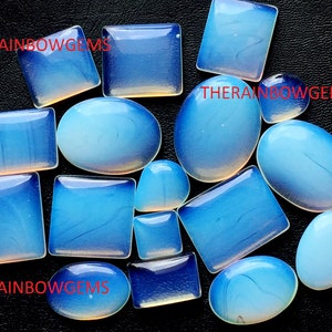Opaliet, opaliet cabochon, opaliet losse edelsteen in verschillende vormen en maten, groothandel opaliet, opaliet lot, losse steen
