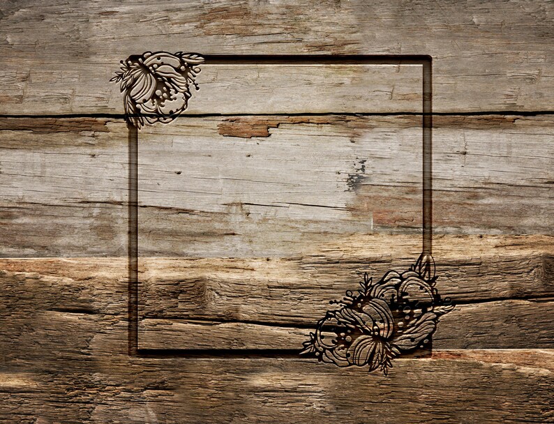 Free Free 282 Square Flower Frame Svg SVG PNG EPS DXF File