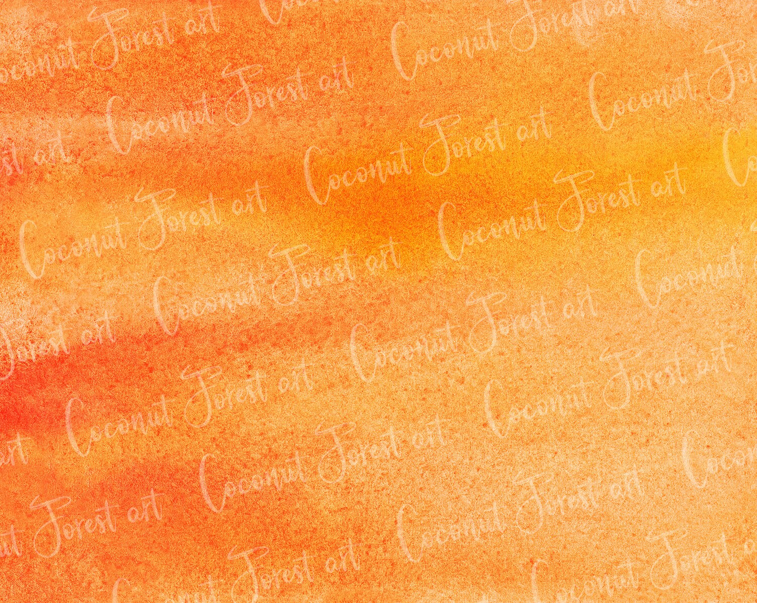 Burnt orange watercolor clipart сoral pink red background Etsy