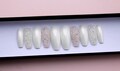 Wedding Crystalpixie Nails | Bridal nails | White chrome nails | Pearl nails | Swarovski nails | Fake nails | False nails | Pressons Chrome product logo