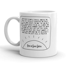 Anne of Green Gables Mug, Book Lover Mug Gift, Book Quote Gift, Quote Mug, Birthday Quote Mug, Christian Quote Mug