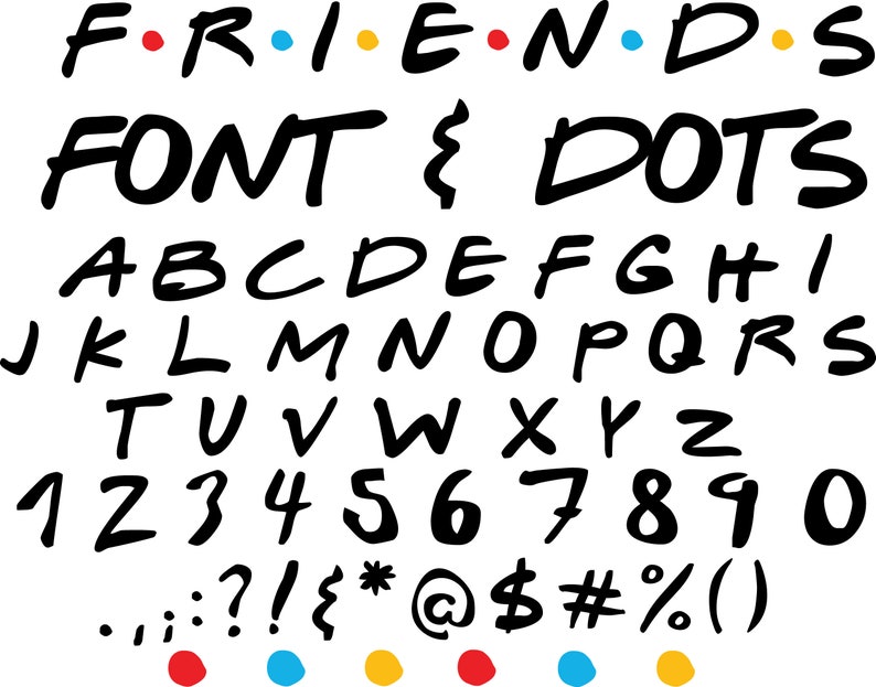 Free Free Friends Tv Show Svg Bundle 101 SVG PNG EPS DXF File