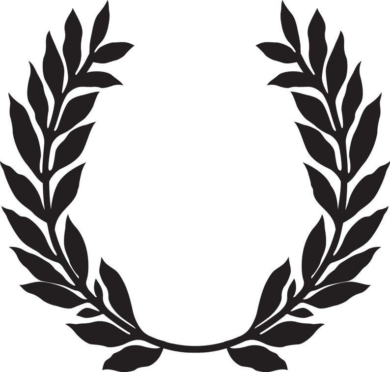 Download LAUREL WREATH SVG Floral Wreath Svg Cricut File Cut File ...
