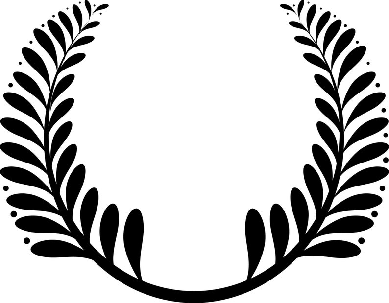 Download LAUREL WREATH SVG Floral Wreath Svg Cricut File Cut File ...